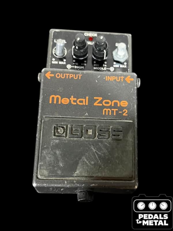 Boss MT-2 Metal Zone (Silver Label) 1991 - Present - Black - X16696 image 1