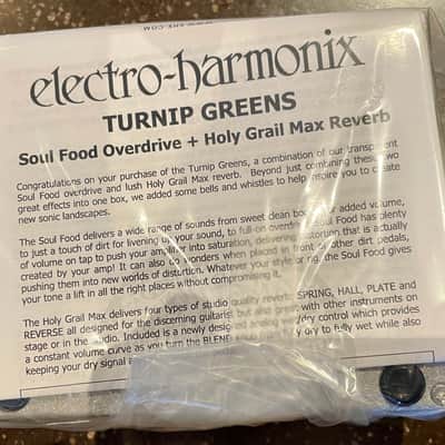 Electro-Harmonix Turnip Greens Multi-Effect 2014 - Present - Cream / Green image 4