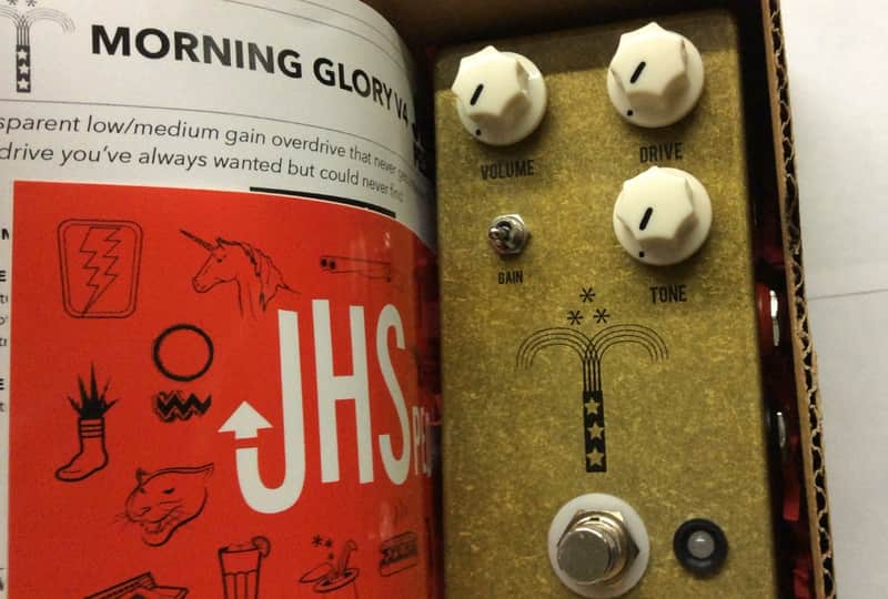JHS Morning Glory V4 Transparent Overdrive Pedal image 1