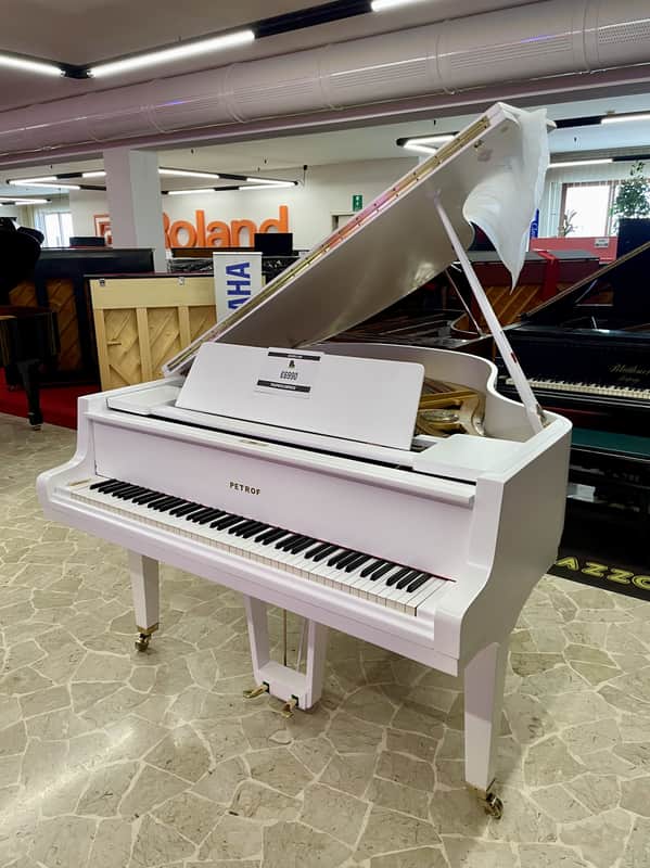 PETROF PIANOFORE A MEZZA CODA BIANCO image 1