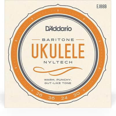 D'addario EJ88B EJ88B Nyltech Ukulele Strings, Baritone image 1