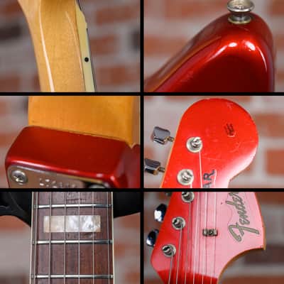Fender Jaguar Candy Apple Red Custom Color 1966 w/OHSC image 14
