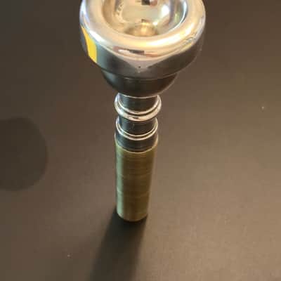 VINCENT BACH (no "CORP") 1 CW TRUMPET MOUTHPIECE - (short shank) - Circa 1994 to 1997 - Silver plated image 7