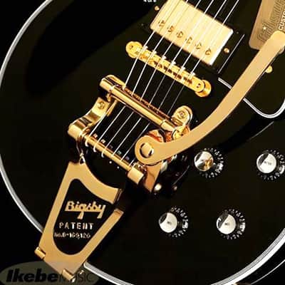 DEALIN' - Bigsby Gold B7G & Vibramate V7G Mount tremolo bar Bolt-On Combo. No Holes! Fits Gibson / Epi Les Paul Guitars