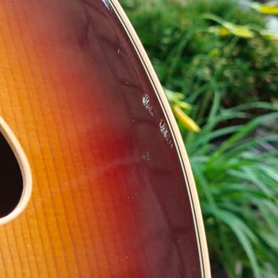 Klira Tone King 345 70s - Sunburst vintage german archtop jazz guitar image 16