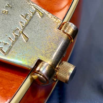 ✨1990✨ Gretsch 6120 Nashville Western Orange MIJ Terada~ Bigsby~ Japan + Case! image 19
