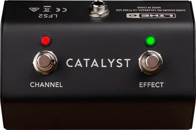 Line 6 LFS2 Catalyst 2-Button Footswitch image 1