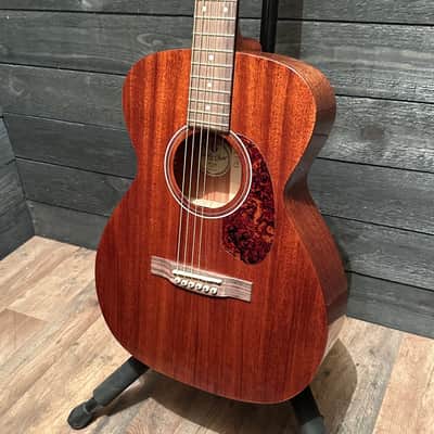 Guild M-120 Westerly Collection Concert Acoustic Guitar - Natural Mahogany image 3