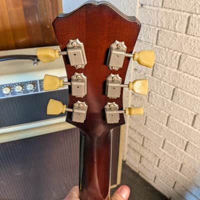 Eastman T60/TV Thinline Semi-Hollow Electric Guitar w/Case - Sunburst (Serial #P2501359) image 6