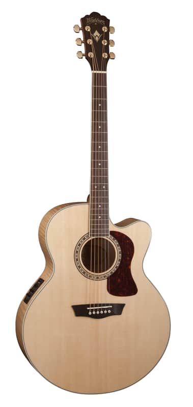 Washburn J40SCE Heritage 40 Series Jumbo Acoustic Electric Guitar image 1