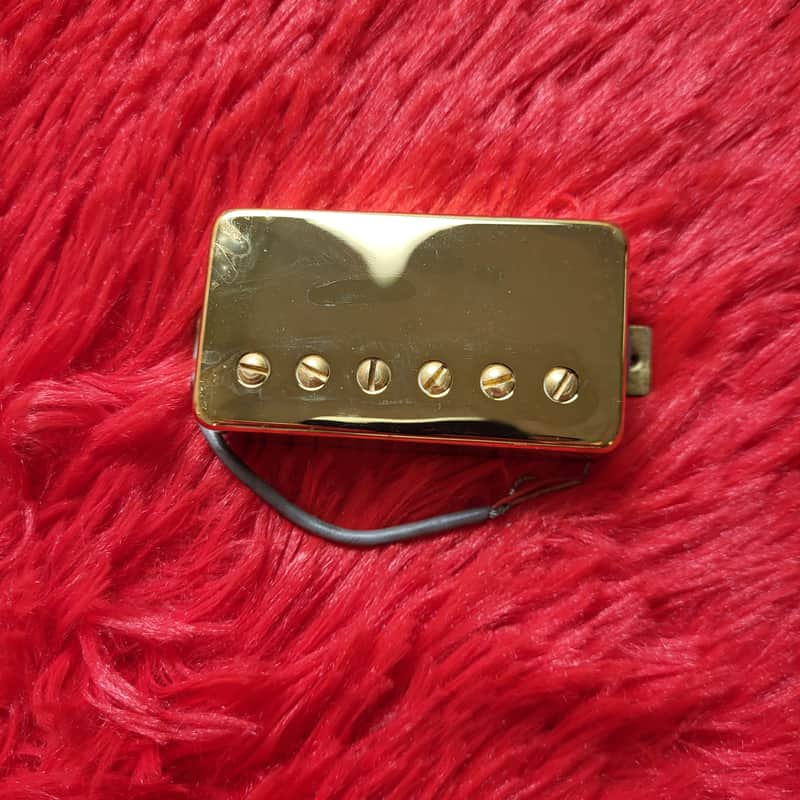 Unknown Brand & Model Gold Covered Humbucker 1980's - 2000's - 11.55K ohm - Made in Japan MIJ image 1