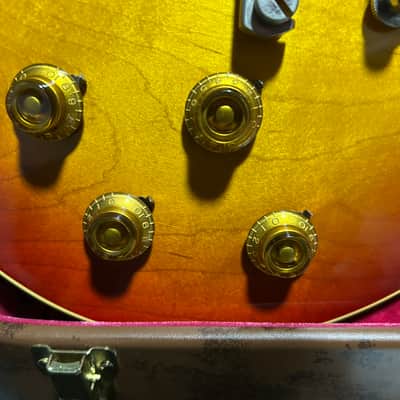 Gibson Les Paul 58 Reissue Custom Shop - Washed Cherry VOS image 5