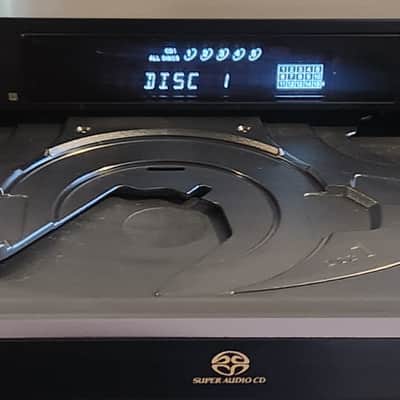 Immagine Sony Sony SCD-CE595 5-disc carousel CD and SACD (Super Audio CD) changer 2004 - Black - 3