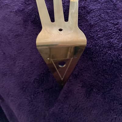 NOS-Gibson  Super 400 Exclusive Tailpiece  & Authentic Truss Rod Cover COMBO Late 80’s - Engraved Solid Brass with Super 400 semi-polished bound Truss Rod Cover. image 13