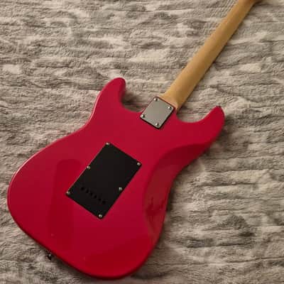 Glarry Stratocaster ST Electric Guitar - Candy Apple Red - Maple Fretboard - Single Coils image 10