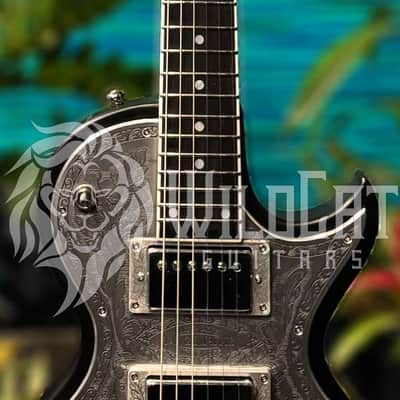 Zemaitis Metal Front MFG-AC-24 Black JGA24069 image 5