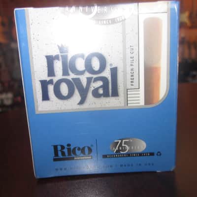Rico Royal French File Cut Bb Clarinet Reeds #4 Box of 10 image 2