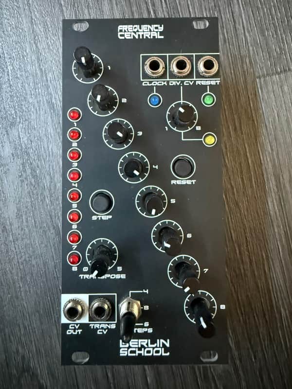 Frequency Central Berlin School Eurorack Sequencer image 1