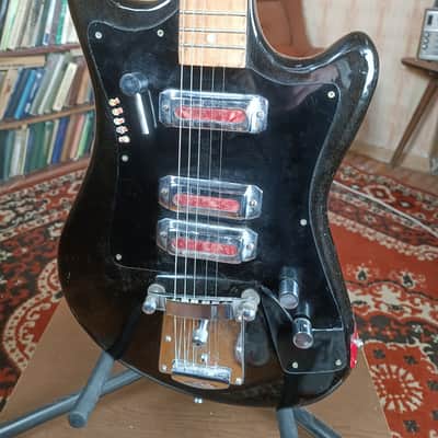 Krunk USSR Jazz Vintage Electric Guitar Soviet Jazzmaster image 4