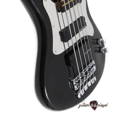 Warwick Rockbass Steve Bailey Artist Line 5-String Electric Bass – Black image 3