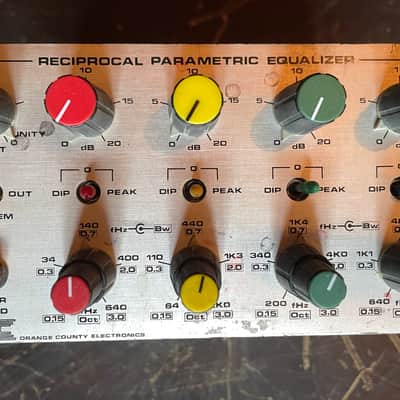 Orange County PEQ Equalizer silver for CLX/Vocal Stressor image 1