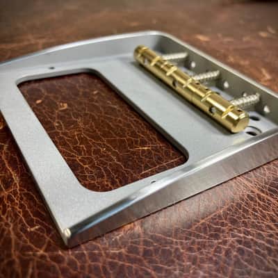 Van Dyke-Harms Telecaster Filtertron Bridge and Compensated Saddle Set 2024 - Stainless Steel image 1