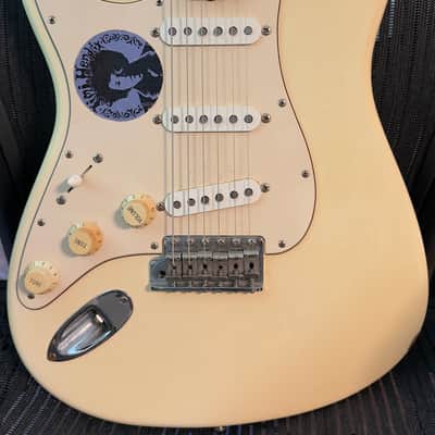Fender Fender American Stratocaster “Hendrix Tribute”  1997 - Olympic White/ Maple Neck image 6