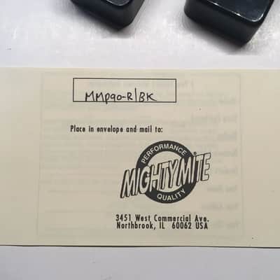 2 Mighty Mite P90 Black Guitar Pickup Cover & Benson Cover Vintage NOS Relic Wiring Diagrams Manual image 4