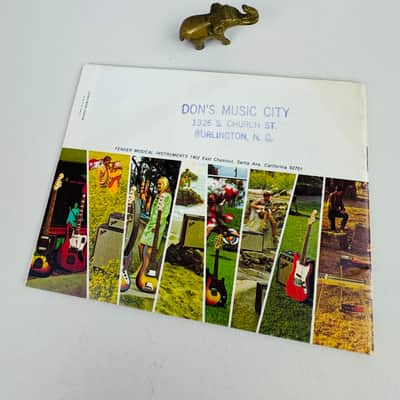 Fender Musical Instruments...On The Go! Mini Catalog 1968 image 2