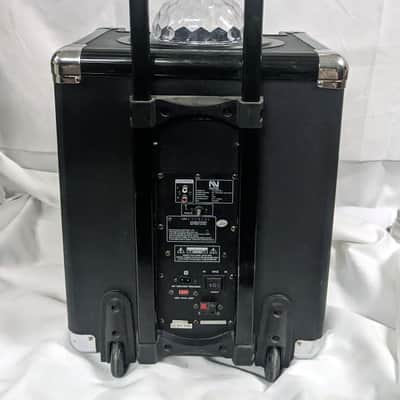 NUTEK TS-20110b-1 10-inch 5ah Portable Sound System With Disco Light, Bluetooth image 6