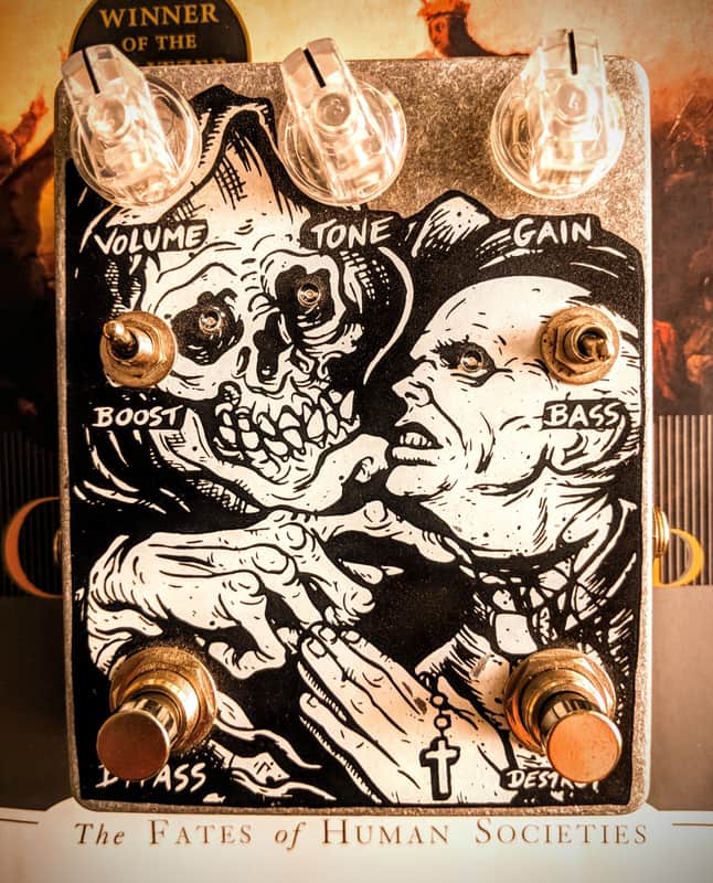 Abominable Electronics Oppressive Cult Destroyer 2017 Graphic on bare enclosure imagen 1