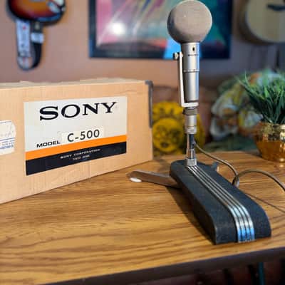 Vintage Sony C-500 Condenser Microphone -1970’s (#6) *Rare (like U47fet) image 5