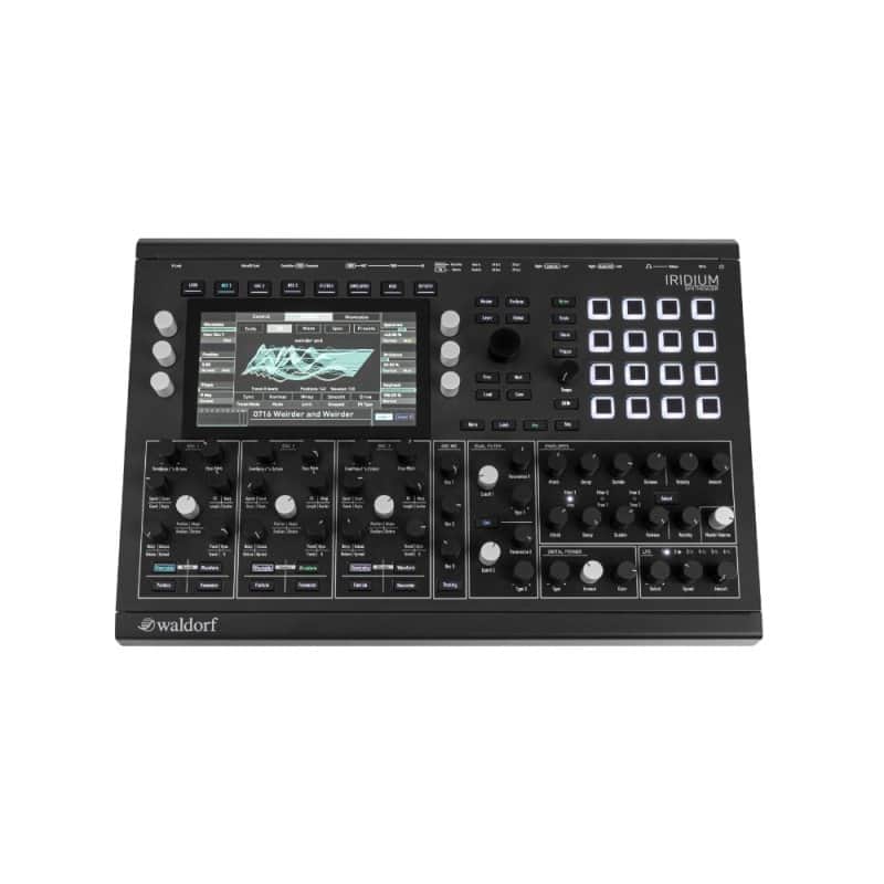 Waldorf Iridium Desktop Synthesizer 2020 - Present - Black image 1
