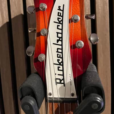 Rickenbacker 381/V69 2009 - Fireglo with OHSC. image 7