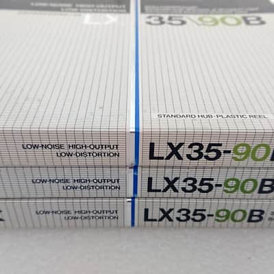 TDK LX 35\90B 7-inch Low -Noise, High-Output, Low-Distortion For Professional Use (set of 3 (three) tapes - original boxes image 8