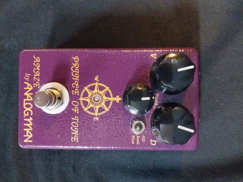 Analogman Prince of Tone Overdrive Pedal | Reverb
