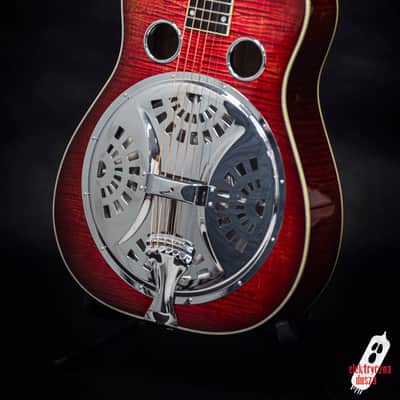 National Scheerhorn Figured Maple Roundneck 2019 image 17