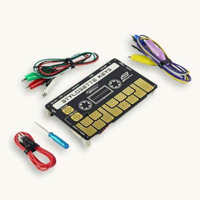 Dübreq Stylophone Stylosette Touch Keyboard Cassette Synthesizer image 4