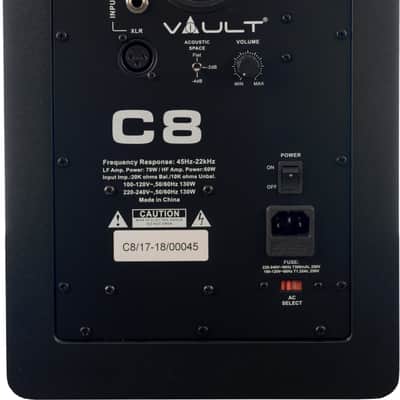 Vault C8 8-Inch Powered Studio Reference Monitor image 4