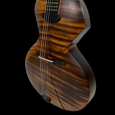 Ergon Acores-CCP 2022 Natural Figured Maple Top, Hollow Body, 4lbs 8.5oz (Authorized Dealer) image 7