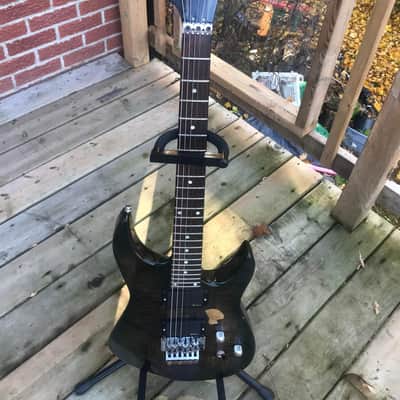 1987 Lado Canadian Classic II Neck-Thru Tobacco Burst Maple Top with OHSC image 6
