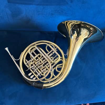 Yamaha YHR-668 Double French Horn with Case Early 90s image 2