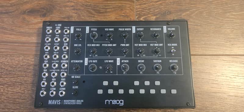 Moog Mavis Monophonic Analog Synthesizer Voice 2022 - Present - Black image 1