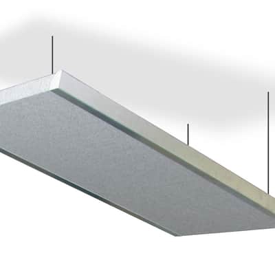 Primacoustic 2 inch Stratus 24x48 inch Studio Ceiling Cloud Panel with Suspension Frame - Grey image 1