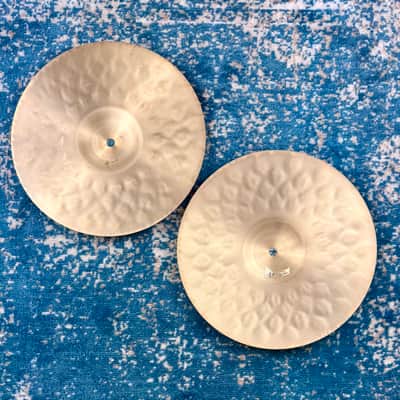 1998 12” Zildjian REMIX HIHATS 679g 820g image 11