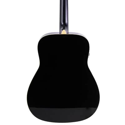 Yamaha FG-TA TransAcoustic Dreadnought Black image 5