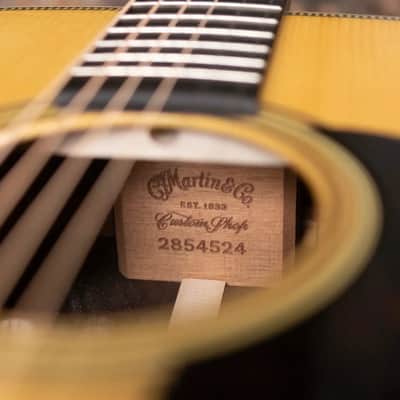 Martin Custom Style 28 D-14F Dreadnought Wild Grain East Indian Rosewood/Adirondack Spruce Acoustic with Hardshell Case - Used image 21