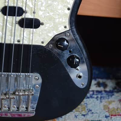1969 Fender Mustang Bass Black Refin image 11