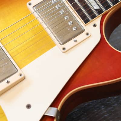 MINTY! 2006 Gibson Custom 1958 Les Paul Standard Reissue Electric Guitar Cherry Sunburst + COA OHSC image 5
