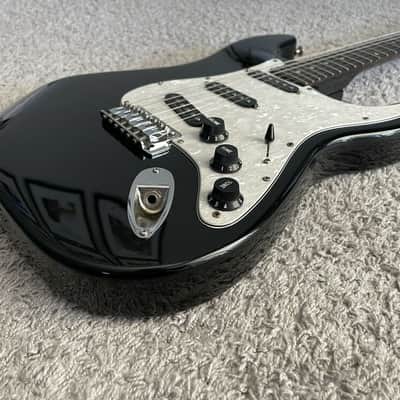Fender Contemporary Stratocaster 1984-1987 MIJ Japan Black Seymour Duncan Guitar image 3